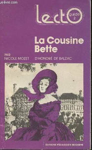 Image de La Cousine Bette. Honoré de Balzac