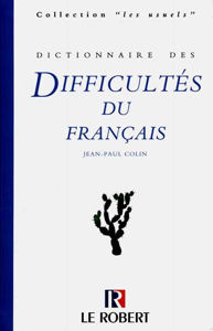Image de Dictionnaire des difficultés du français