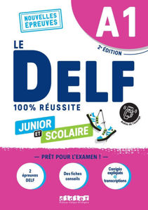 Image de DELF A1 Junior et Scolaire - 100% réussite – Nouvelles Epreuves - édition 2022 – Livre + didierfle.app