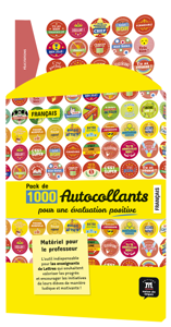 Image de Pack de 1000 autocollants pour une évaluation positive en français