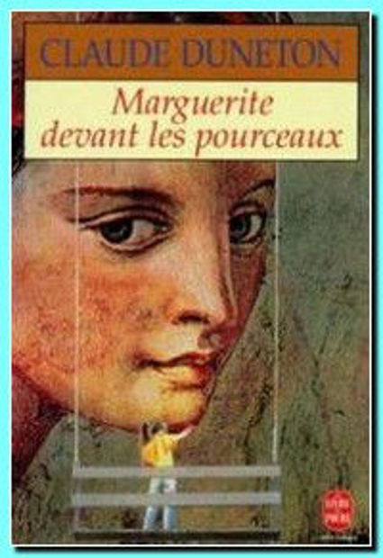 Image de Marguerite devant les pourceaux
