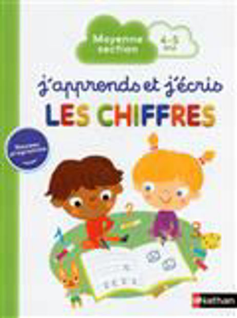 Image de J'apprends et j'écris les chiffres: moyenne section, 4-5 ans