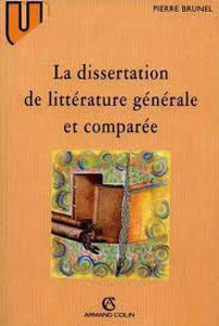 Εικόνα της La dissertation de littérature générale et comparée
