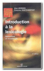 Picture of Introduction à la lexicologie - sémantique et morphologie