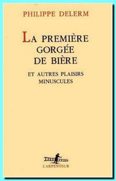 Image de La première gorgée de bière