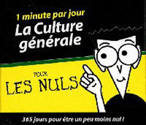 Picture of La culture générale pour les nuls - 1 minute par jour