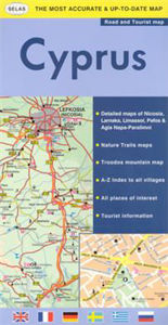 Picture of Road & Tourist Map of Cyprus