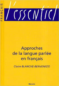 Picture of Approches de la langue parlée en français