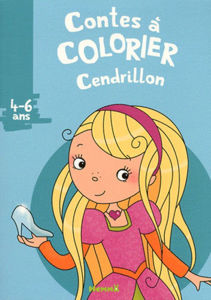 Image de Cendrillon - conte à colorier 4-6 ans