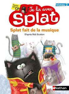 Image de Splat fait de la musique  - Je lis avec Splat niveau 3