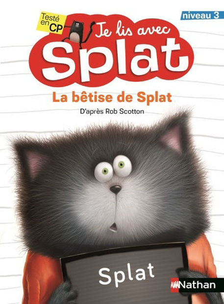Image de La bêtise de Splat  - Je lis avec Splat niveau 3