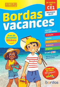 Picture of Bordas vacances : je rentre en CE1 : révisions du CP