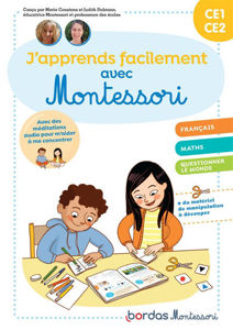 Εικόνα της J'apprends facilement avec Montessori CE1, CE2 : français, maths, questionner le monde