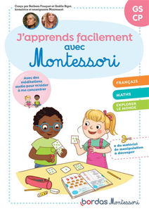Picture of J'apprends facilement avec Montessori GS, CP : français, maths, explorer le monde