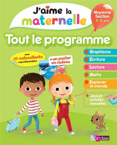 Picture of J'aime la maternelle - Tout le programme - Moyenne section - 4-5 ans