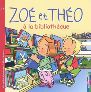 Picture of Zoé et Théo à la bibliothèque