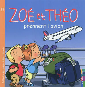 Image de Zoé et Théo prennent l'avion