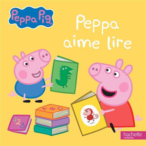 Εικόνα της Peppa aime lire