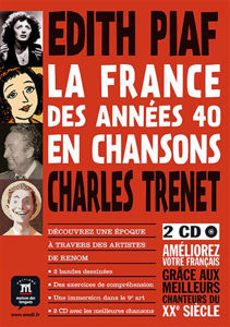 Picture of La France des années 40 en chansons -Edith Piaf & Charles Trenet