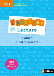 Picture of Image de L'atelier de lecture CE1, cycle 2 : cahier d'entraînement L'atelier de lecture CE1, cycle 2 : cahier d'entraînement