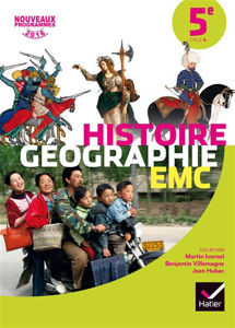 Εικόνα της Histoire géographie, EMC 5e, cycle 4 : nouveaux programmes 2016