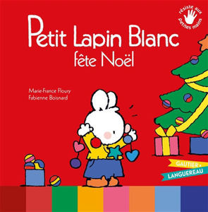Picture of Petit Lapin Blanc fête Noël