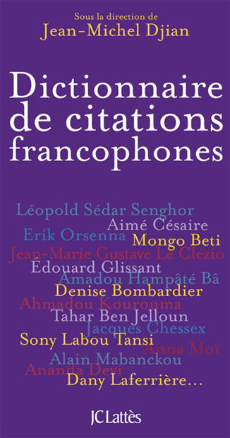 Image de Dictionnaire de citations francophones