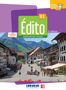 Picture of Edito B1 méthode de français  livre élève + livre numérique  (2023)  3e édition