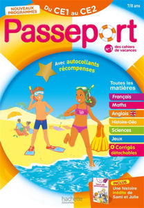 Εικόνα της Passeport du CE1 au CE2, 7-8 ans : toutes les matières : nouveaux programmes