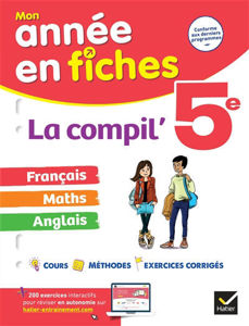Image de La compil' 5e : français, maths, anglais : conforme aux derniers programmes