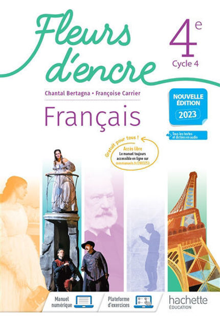 Image de Fleurs d'encre - Français 4e, cycle 4
