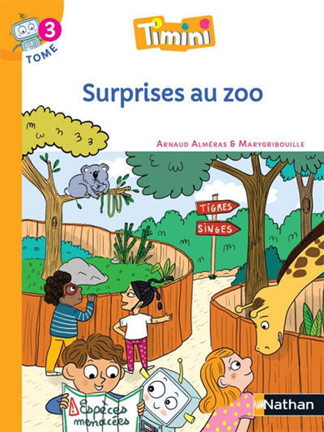 Image de Timini CP - Album 3 - Surprises au zoo