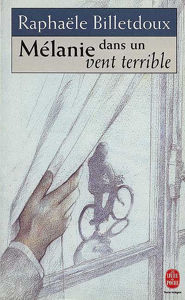 Image de Mélanie dans un vent terrible