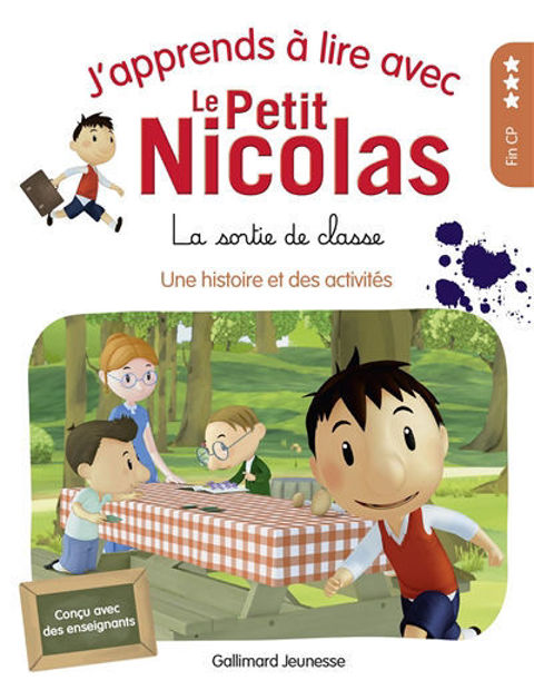 Image de J'apprends à lire avec le Petit Nicolas La sortie de classe : une histoire et des activités : fin CP