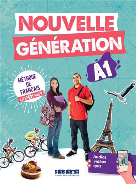 Image de Nouvelle Génération A1 - Livre et Cahier  + didierfle.app