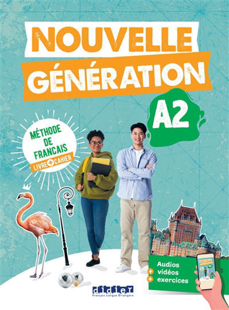 Image de Nouvelle Génération A2- Livre et Cahier  + didierfle.app
