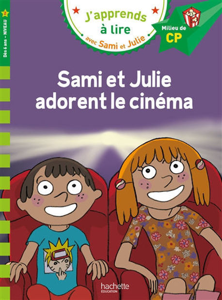Image de Sami et Julie adorent le cinéma : milieu de CP, niveau 2