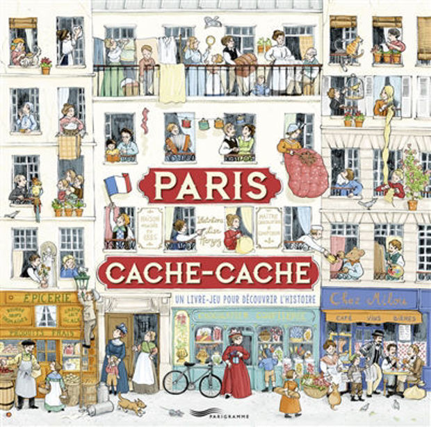 Image de Paris cache cache : un livre-jeu pour découvrir l'histoire