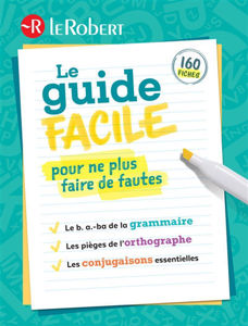 Image de Le guide facile pour ne plus faire de fautes : 160 fiches
