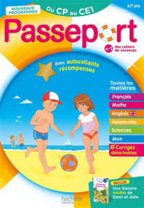 Image de Passeport du CP au CE1, 6-7 ans : toutes les matières : nouveaux programmes