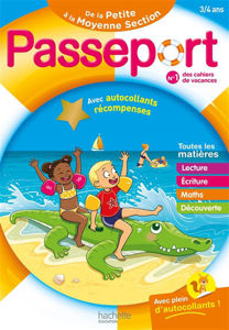 Image de Passeport maternelle de la petite à la moyenne section, 3-4 ans : toutes les matières