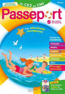 Image de Passeport du CE2 au CM1, 8-9 ans : toutes les matières : nouveaux programmes