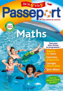 Image de Passeport Maths, de la 6e à la 5e : conforme au programme