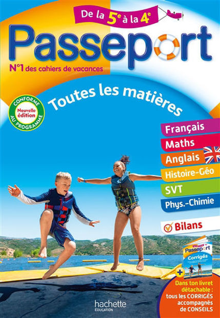Image de Passeport de la 5e à la 4e : toutes les matières : conforme au programme