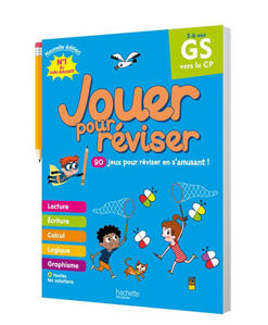 Image de Jouer pour réviser, GS vers le CP, 5-6 ans : 90 jeux pour réviser en s'amusant !