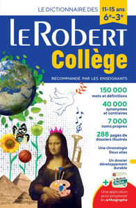 Image de Le Robert collège : le dictionnaire des 11-15 ans, 6e-3e