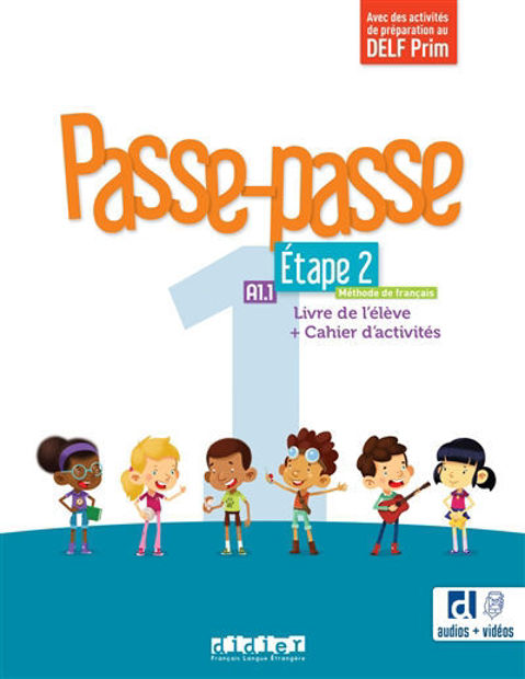 Image de Passe-Passe Etape 2 - A1.1 - livre de l'élève et cahier d'activités  + didierfle.app