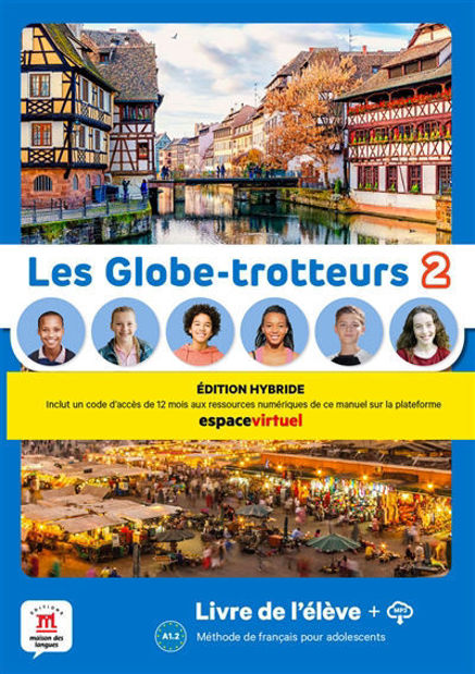 Image de Les Globe-Trotteurs 2 livre élève édition hybride