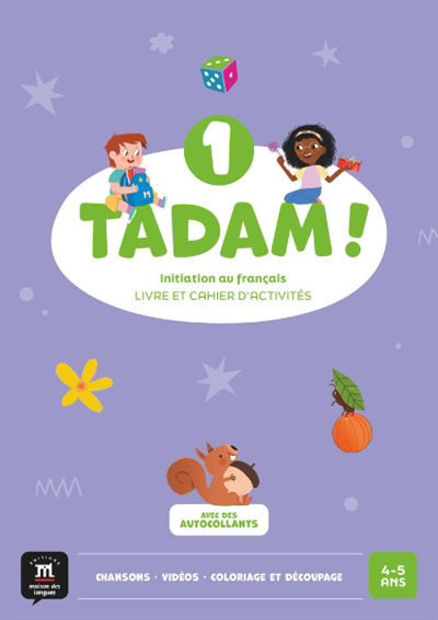 Image de Tadam 1 - Livre de l’élève + cahier d’activités